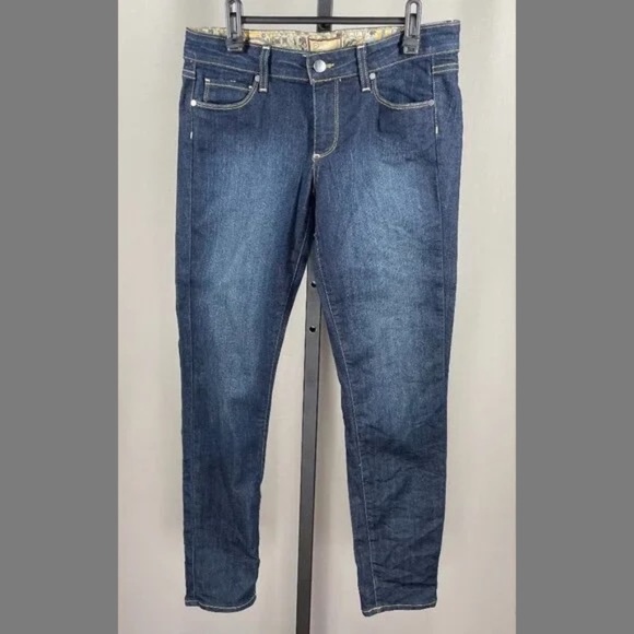 PAIGE Denim - Paige Jeans Womens 27 blue denim peg skinny preppy casual designer classic